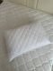 Подушка холлофайбер на молнии 50х70 белого цвета Ananasko NZ1 NZ1(50x70) фото 2 | ANANASKO