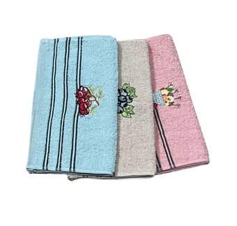 Кухонные полотенца из хлопка махровые 35х75 см Ananasko RM117 (3шт.)  RM117 фото | ANANASKO