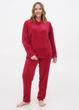 Пижама женская махровая красная 52 р Triko PZ015