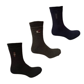 Шкарпетки чоловічі високі махрові 40-41 р. Ananasko N2 (12 шт/уп)  N2(40-41) фото | ANANASKO