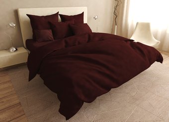 Комплект постельного белья двуспальный евро на резинке Бязь Голд Ananasko 1410028 115 г/м² 1410028(e) фото | ANANASKO