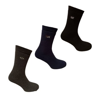 Шкарпетки чоловічі високі махрові 40-41 р. Ananasko N4 (12 шт/уп)  N4(40-41) фото | ANANASKO