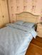 Комплект постельного белья полуторный Страйп сатин Голубой Ananasko 544411 544411(1,5) фото 3 | ANANASKO