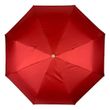 Жіноча парасоля напівавтомат на 8 спиць червона Toprain 0480-2