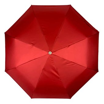 Женский зонтик полуавтомат на 8 спиц червоный Toprain 0480-2  0480 фото | ANANASKO