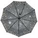 Жіночий автоматичний зонт складаний "Звезное небо" від B. Cavalli, чорний, 450-1 450-1 фото 3 | ANANASKO