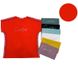 Женская футболка хлопковая красная 56-60 р Ananasko 5590-3