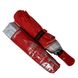 Женский зонтик полуавтомат на 8 спиц червоный Toprain 0480-2 0480 фото 4 | ANANASKO