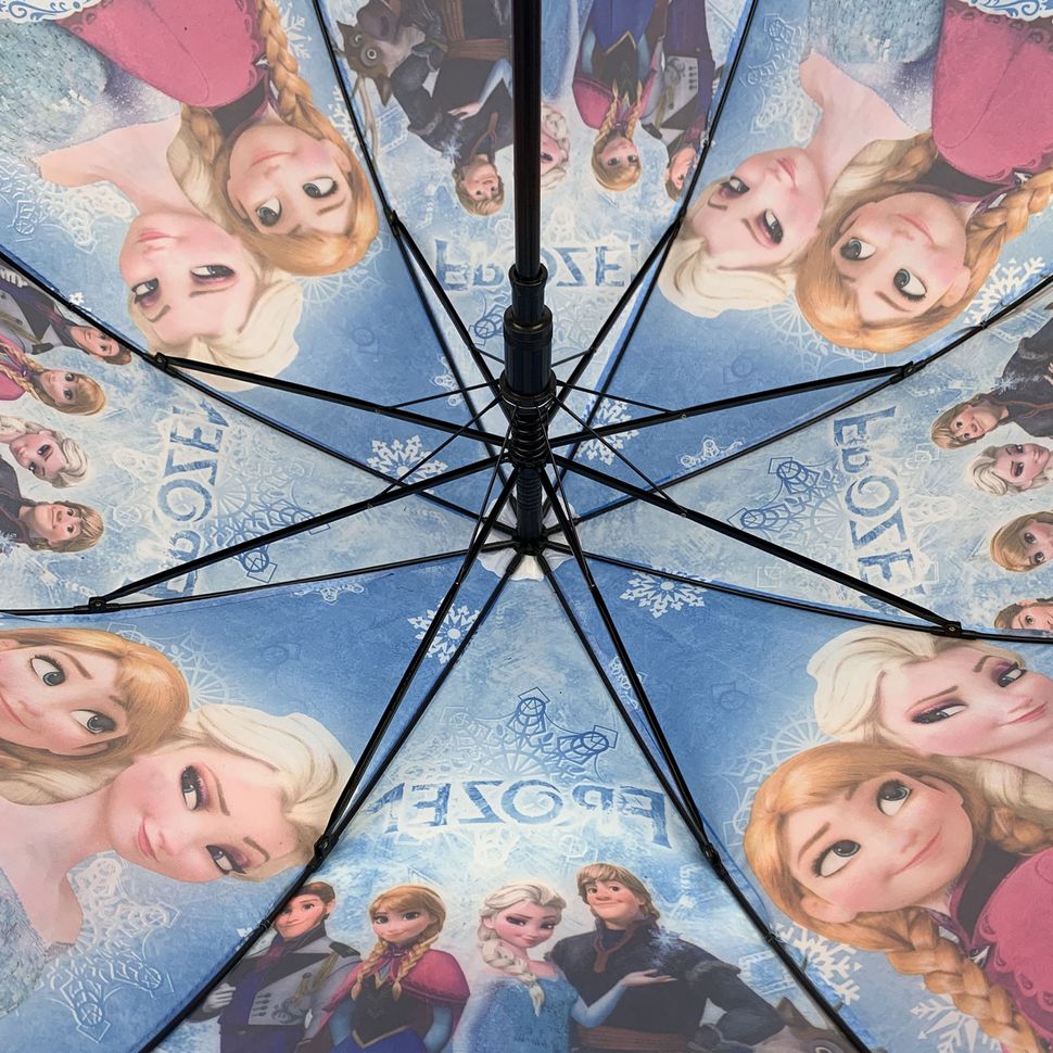 Дитяча парасоля-тростина з принцесами і оборками від Paolo Rossi, блакитний, 011-5  011-5 фото | ANANASKO