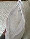 Подушка екопух 50х70 на блискавці білого кольору Ananasko EP EP(50x70) фото 4 | ANANASKO