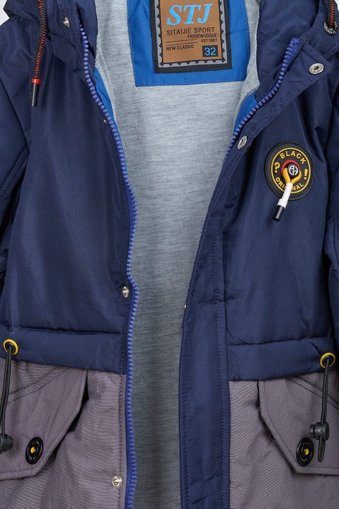 Демисезонная куртка на мальчика от RTJ 28  6-9912 фото | ANANASKO