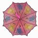 Яркий детский зонт трость, Flagman с принцессами и сердечками, розовый, 601А-2 601А-2 фото 4 | ANANASKO