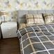 Комплект постельного белья двуспальный евро Сатин Ananasko 44317 44317(e) фото 1 | ANANASKO