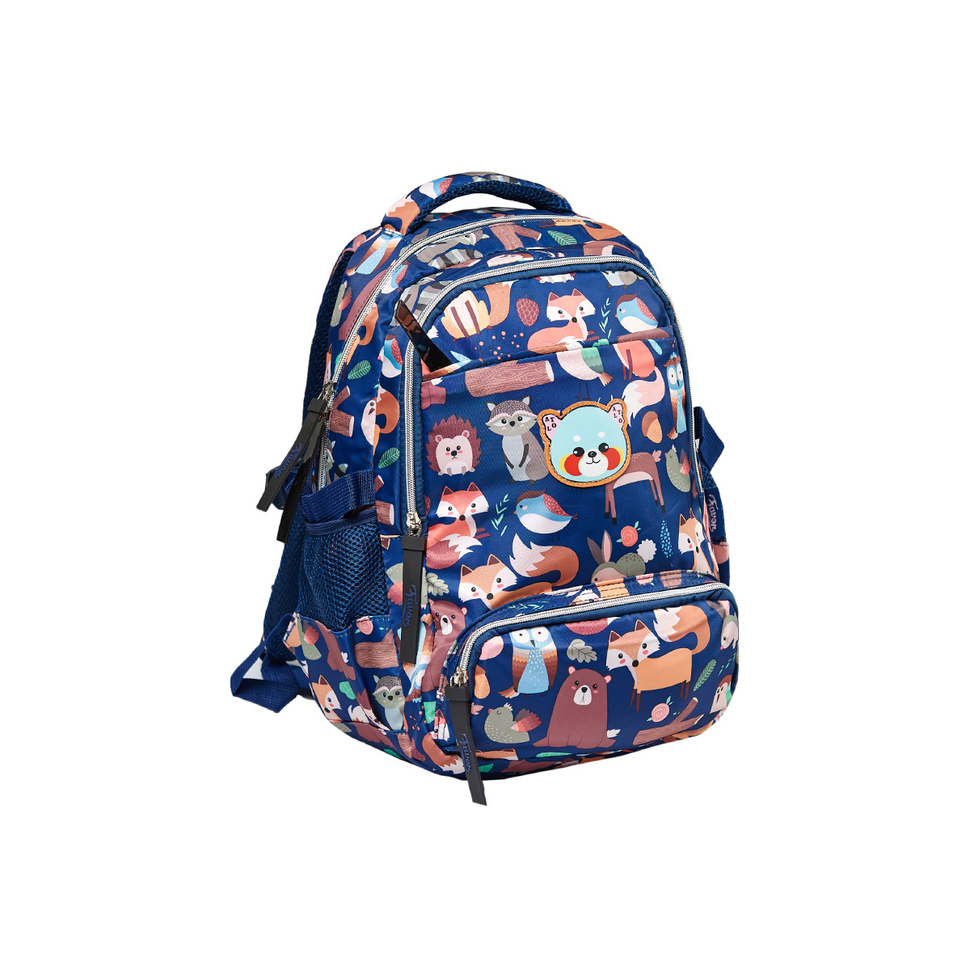 Рюкзак шкільний з зображенням звірят Ananasko R4  R4 фото | ANANASKO