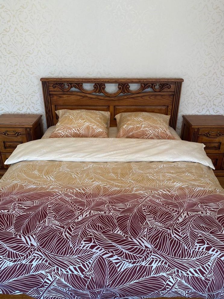 Комплект постельного белья двуспальный евро Бязь Полиэстер Ananasko 85081 90 ниток/см² 85081(e) фото | ANANASKO