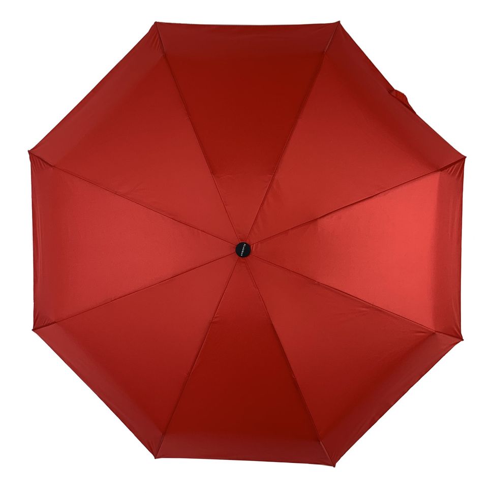 Жіноча парасоля-автомат з однотонним куполом від Flagman, червоний, 517-1  517-1 фото | ANANASKO