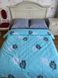 Комплект постельного белья полуторный Бязь Голд Ananasko 1793 1793(1,5) фото 1 | ANANASKO