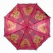 Яркий детский зонт трость, Flagman с Барби, малиновый, 601А-5 601А-5 фото 2 | ANANASKO