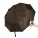 Женский зонт-полуавтомат на 10 спиц Bellisimo "Flower land", проявка, коричневый цвет, 461-8 461-8 фото 1 | ANANASKO