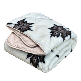 Одеяло меховое двустороннее полуторное 155х210 осень/зима/весна Ananasko KH5 400 г/м² KH5(1,5) фото | ANANASKO