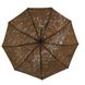 Женский зонт-полуавтомат Flagman "Звездное небо", коричневый, 711-8 711-8 фото 4 | ANANASKO