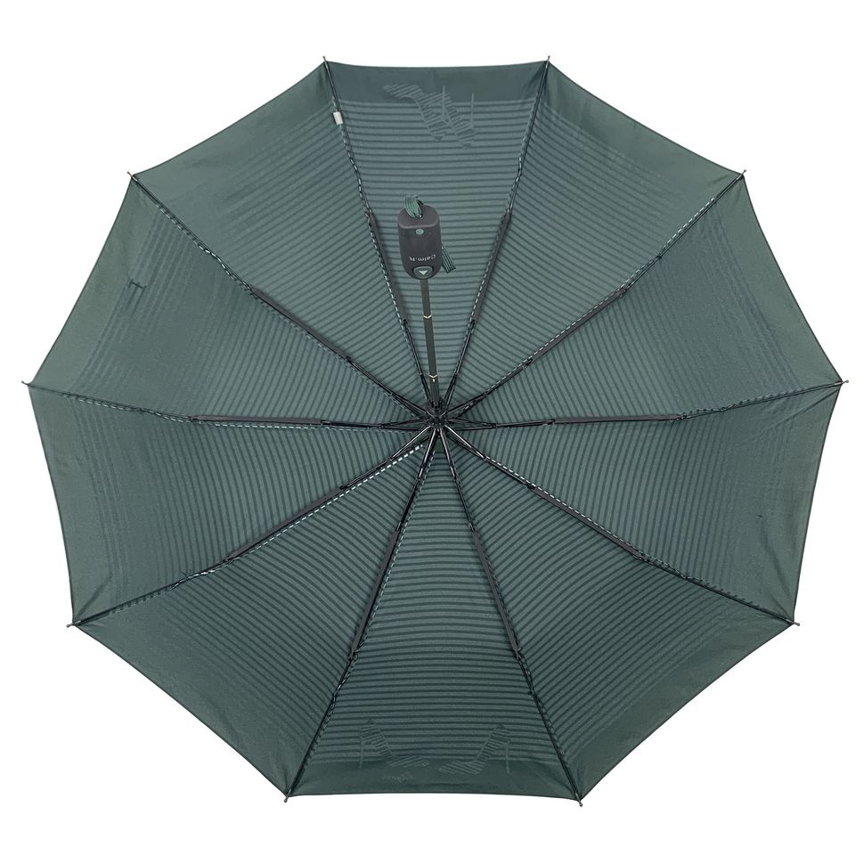 Женский зонт-полуавтомат с принтом туфелек, Calm Rain, темно-зеленый, 220-1  220-1 фото | ANANASKO
