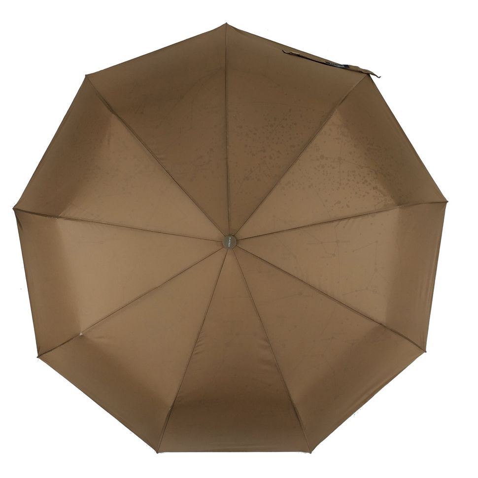 Жіноча парасоля-напівавтомат Flagman "Зоряне небо", коричневий, 711-8  711-8 фото | ANANASKO