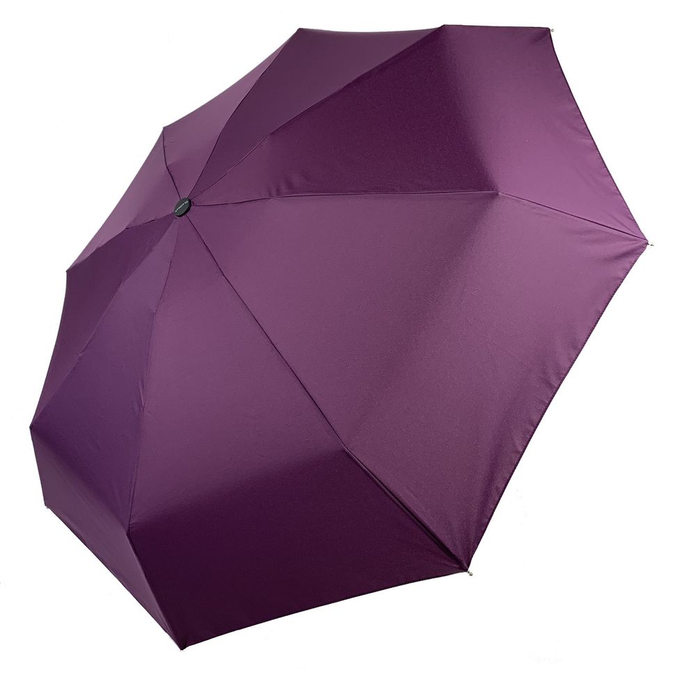 Жіноча парасоля-автомат з однотонним куполом от Flagman, фиолетовый, 517-4  517-4 фото | ANANASKO