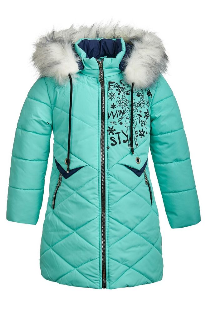 Зимова куртка на дівчинку 116 р. Ananasko 5425  5425 фото | ANANASKO