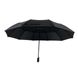 Большой мужской зонт-полуавтомат Max, классический черный, 911-1 911-1 фото 2 | ANANASKO