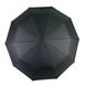 Большой мужской зонт-полуавтомат Max, классический черный, 911-1 911-1 фото 3 | ANANASKO