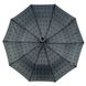 Зонт полуавтомат на 10 спиц серый в клеточку Bellissima М0532-2 М0532 фото 2 | ANANASKO