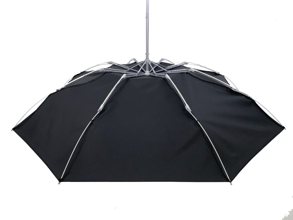 Чоловіча парасоля-автомат Feeling Rain, чорний, 8012-1  8012-1 фото | ANANASKO