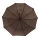Жіноча парасоля напівавтомат Bellissimo на 10 спиць, коричневий, 18308-12 18308-12 фото 3 | ANANASKO