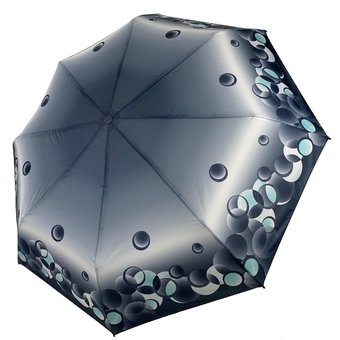 Женский механический зонтик на 8 спиц от SL, сине-зелёный, 35011-1