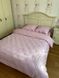 Комплект постельного белья двуспальный Страйп сатин Розовый Ananasko 54666 54666(2,0) фото 2 | ANANASKO