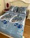 Комплект постельного белья новогодний двуспальный евро Бязь Голд Ananasko 001250 001250(e) фото 1 | ANANASKO