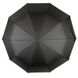 Мужской складной зонт-полуавтомат от Bellissimo, есть антиветер, черный, 452-1 452-1 фото 3 | ANANASKO