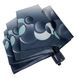 Жіноча механічна парасолька на 8 спиць від SL, синьо-зелений, 35011-1 35011-1 фото 5 | ANANASKO