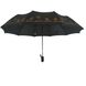 Жіноча парасоля напівавтомат Bellissimo на 10 спиць, чорний, 18308-9 18308-9 фото 3 | ANANASKO