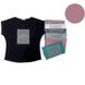 Женская футболка хлопковая розовая 52-54 р Ananasko 5235-3