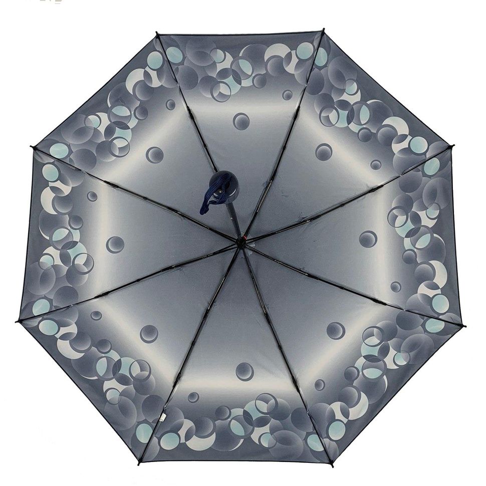 Женский механический зонтик на 8 спиц от SL, сине-зелёный, 35011-1  35011-1 фото | ANANASKO