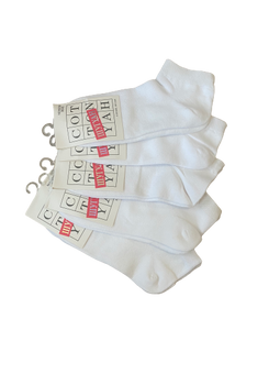 Шкарпетки жіночі білі з сіточкою 36-40 р. Ananasko B2202 (5 шт/уп)