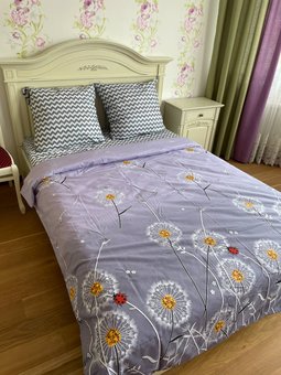 Комплект постельного белья двуспальный евро Бязь Голд Ananasko 154812 115 г/м² 154812(e) фото | ANANASKO