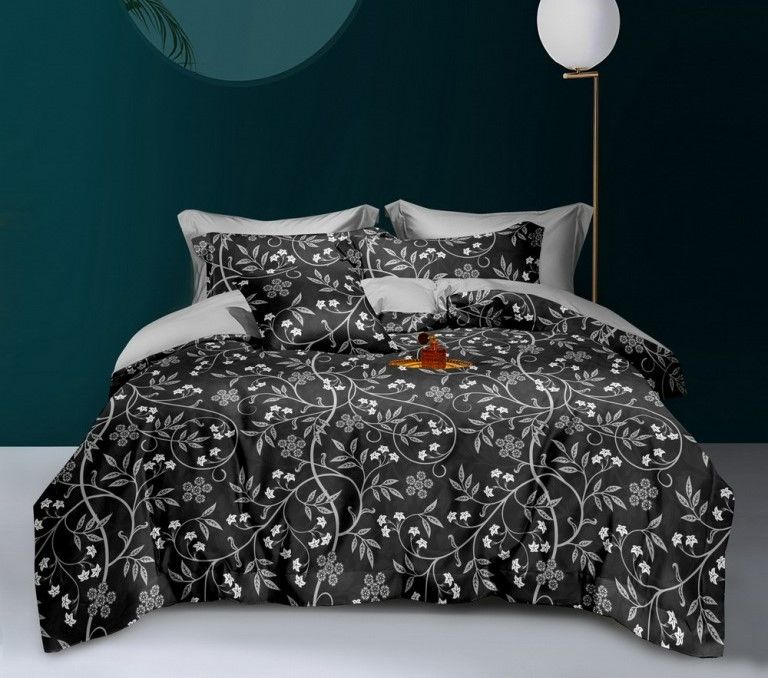 Комплект постельного белья двуспальный евро Бязь Голд Ananasko 154747 140 ниток/см² 154747(e) фото | ANANASKO