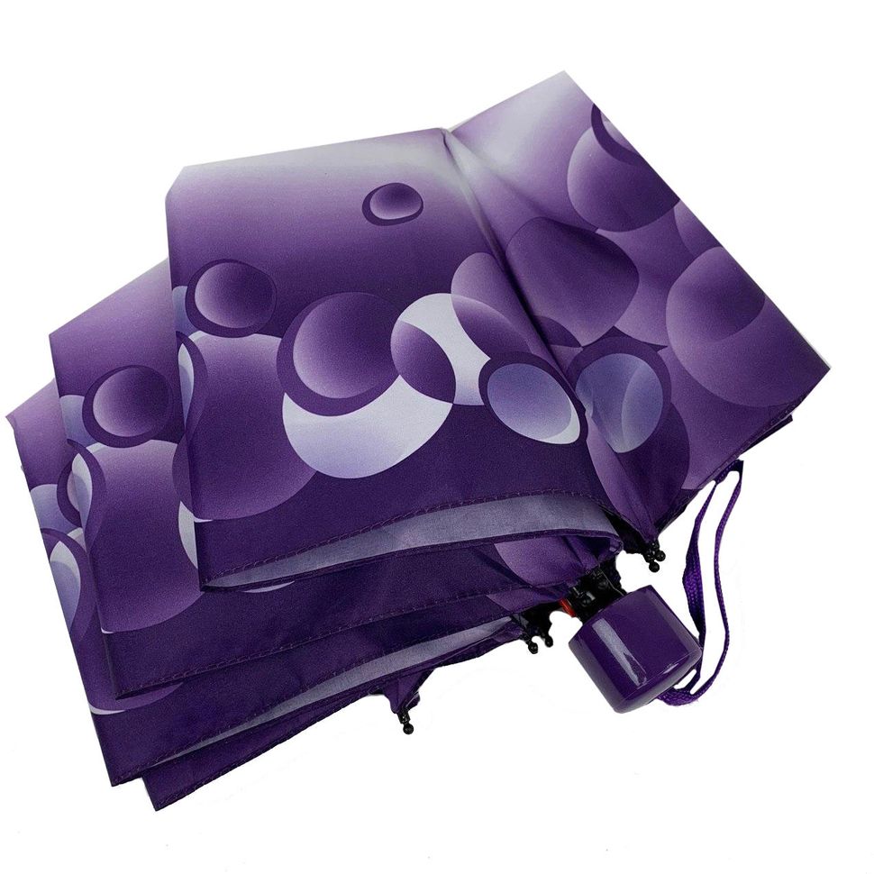 Женский механический зонтик на 8 спиц от SL, фиолетовый, 35011-4  35011-4 фото | ANANASKO