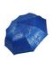 Женский зонт полуавтомат из серебряной абстракций Max, синий, 0049-2 0049-2 фото 1 | ANANASKO
