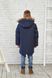 Зимняя куртка на мальчика 40 6-9582 (темно-синий) фото 2 | ANANASKO