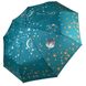 Жіноча парасоля-автомат "Зоряне небо" від B. Cavalli, бірюзовий, 450-2 450-2 фото 1 | ANANASKO