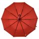 Жіноча парасоля-напівавтомат в смужку, Calm Rain, червоний, 220-4 220-4 фото 3 | ANANASKO